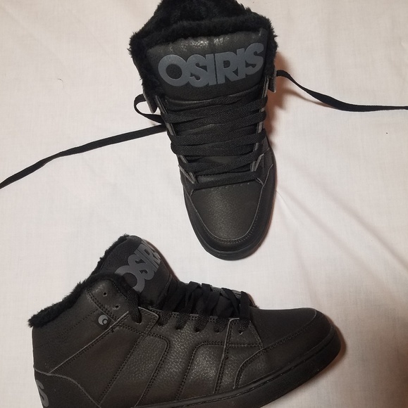 osiris shoes with fur inside
